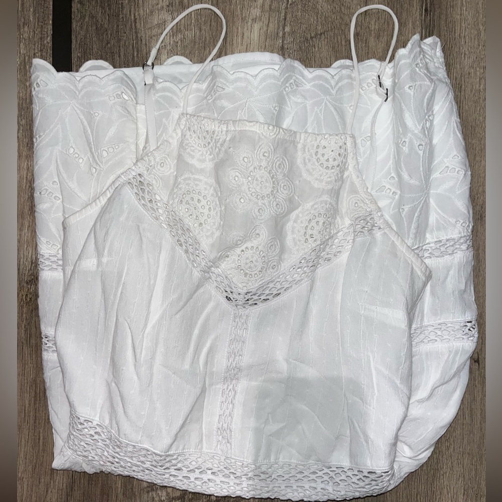 White Abercrombie Dress - Picture 4 of 6